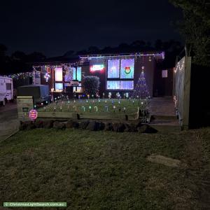 Christmas Light display at 4 Westa Close, Frankston