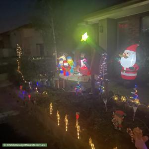 Christmas Light display at 10 Beatham Way, Cranbourne East