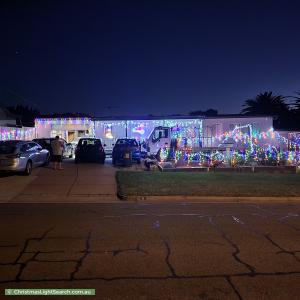 Christmas Light display at 9 Kalunga Avenue, Ingle Farm