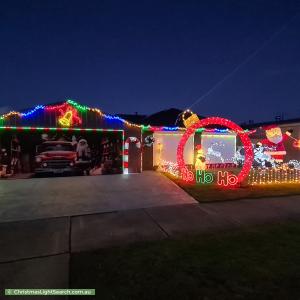 Christmas Light display at 13 MacArthur Drive, Cranbourne