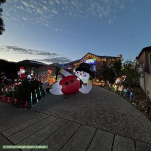 Christmas Light display at 54 Cheviot Drive, Truganina