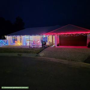Christmas Light display at 4 Eminent Place, Jones Hill