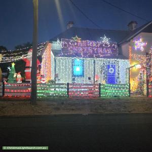 Christmas Light display at 78 Mandeville Street, Hopetoun
