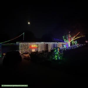 Christmas Light display at 36 Denovan Circuit, Calwell