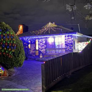 Christmas Light display at 6 Peron Court, Boronia