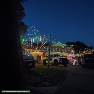 Christmas Light display at 331 Clegg Road, Wandin North