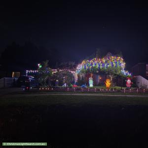 Christmas Light display at  Connors Flat Road, Wandin North
