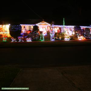 Christmas Light display at 6 Vancouver Avenue, Toongabbie