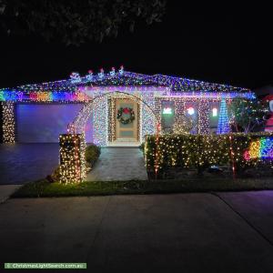 Christmas Light display at 36 Steward Drive, Oran Park