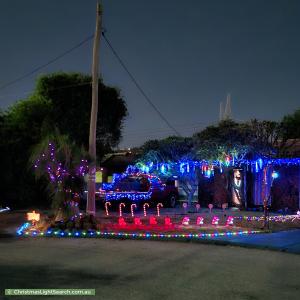 Christmas Light display at 27 Allamanda Way, Forrestfield
