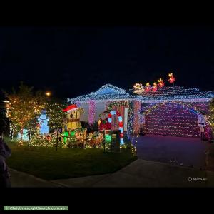 Christmas Light display at 30 Springside Drive, Cranbourne West