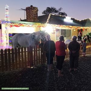 Christmas Light display at 25 Williams Road, Two Wells
