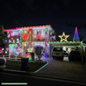 Christmas Light display at 11 Travers Street, Moorebank