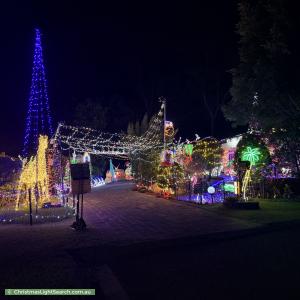 Christmas Light display at 15 Paluna Place, Forest Lake