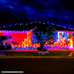 Christmas Light display at 20 Sublime Point Road, Bacchus Marsh