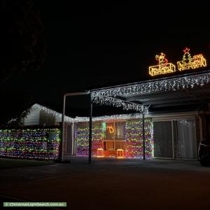 Christmas Light display at 14 Shelford Court, Boronia Heights