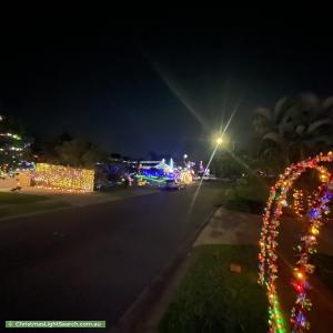 Christmas Light display at  Lilyvale Street, Mansfield