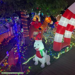 Christmas Light display at 35 Rochdale Drive, Burwood East