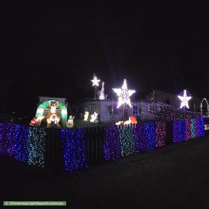 Christmas Light display at 8 Breen Street, Sarina