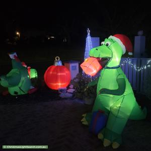 Christmas Light display at 17 Aumerle Way, Spearwood
