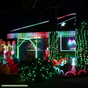 Christmas Light display at Marquisite Drive, Salisbury East