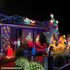 Christmas Light display at 9 Klandy Drive, Kalkallo