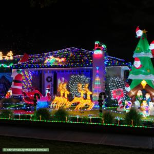 Christmas Light display at 11 Klandy Drive, Kalkallo
