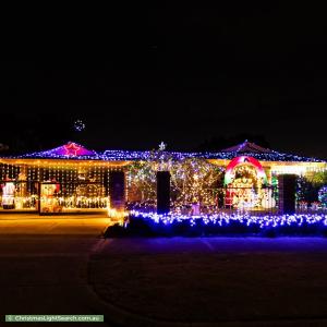Christmas Light display at  Metcalfe Road, Parkwood