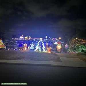 Christmas Light display at 71 Sandpiper Loop, Yangebup