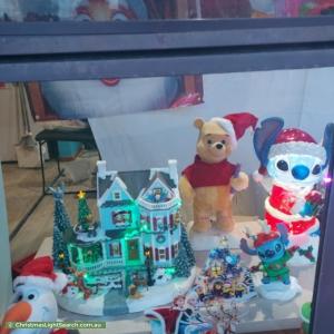 Christmas Light display at 83 Redleap Avenue, Mill Park