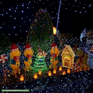 Christmas Light display at 13 Ruthven Street, Gowrie