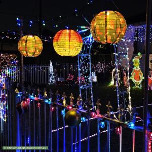 Christmas Light display at 99 Willan Drive, Cartwright