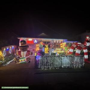 Christmas Light display at 101 Picnic Point Road, Panania