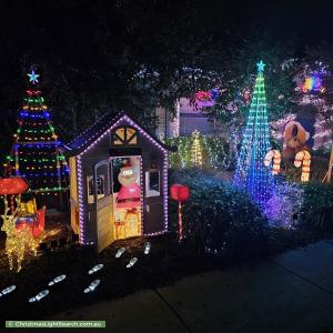 Christmas Light display at 4 Casilda Street, Harrison