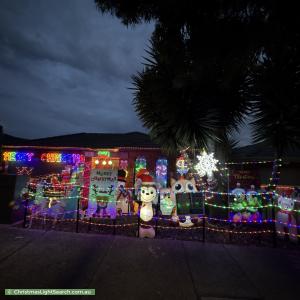 Christmas Light display at  Brush Road, Epping