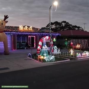 Christmas Light display at 9 Thom Road, Lang Lang