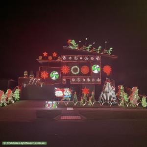 Christmas Light display at 19 Rivington Road, Point Cook