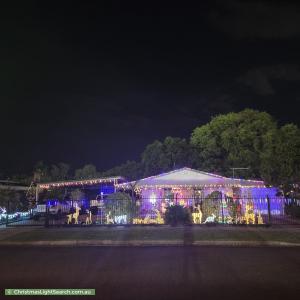 Christmas Light display at 295 McMillans Road, Anula