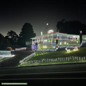 Christmas Light display at 28 Carawatha Avenue, Mount Nasura