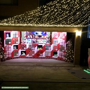 Christmas Light display at 20 Meehan Road, Cromer