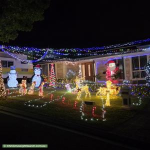 Christmas Light display at  Williamson Terrace, Greenwith