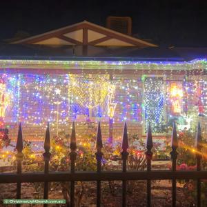 Christmas Light display at 247 Corfield Street, Gosnells