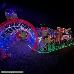 Christmas Light display at 9 Trezise Place, Quakers Hill