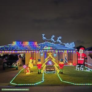 Christmas Light display at 23 Belvedere Drive, Pakenham