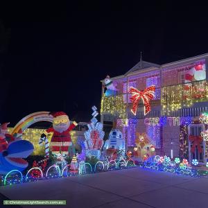Christmas Light display at 102 Basedow Road, Tanunda