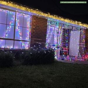 Christmas Light display at 6 Gilmore Street, Pakenham