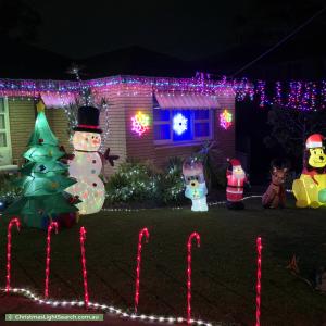 Christmas Light display at 23 Francine Street, Seven Hills