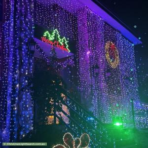 Christmas Light display at  Amity Place, Sunbury
