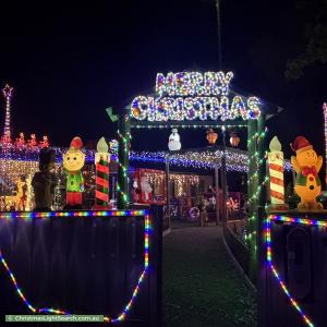Christmas Light display at  David Road, Lilydale