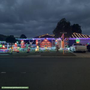 Christmas Light display at  Polwarth Circuit, Dunlop